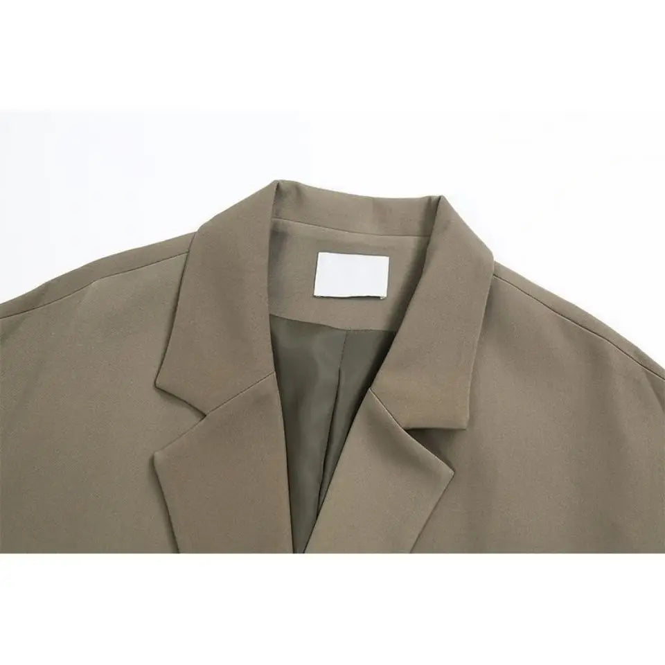 Luvo | Blazer pour Femme – Modèle Oversize Noir