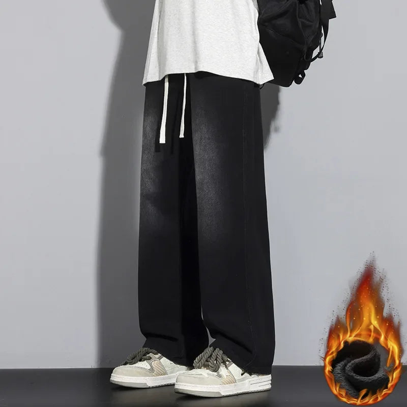 Luvo | Jean Baggy pour Homme - Cordon de Serrage Réglable
