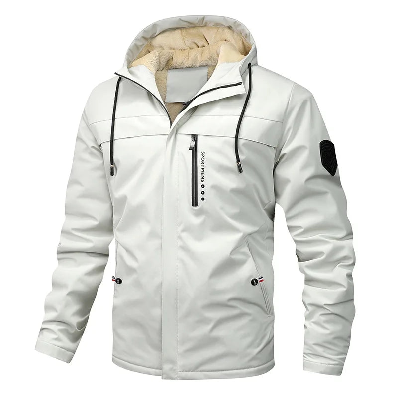 Luvo | Veste matelassée en polaire pour homme – Manches longues