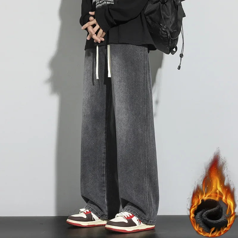 Luvo | Jean Baggy pour Homme - Cordon de Serrage Réglable
