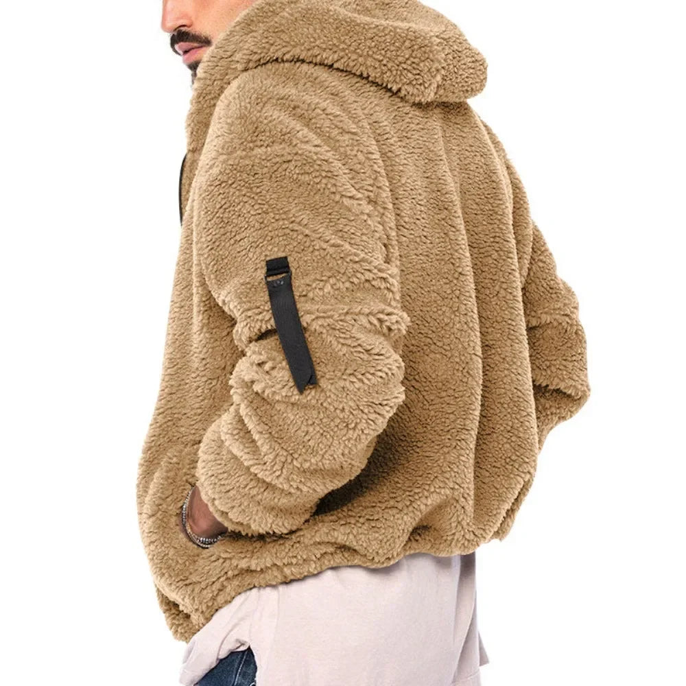 Luvo | Veste polaire à capuche pour homme – Hiver
