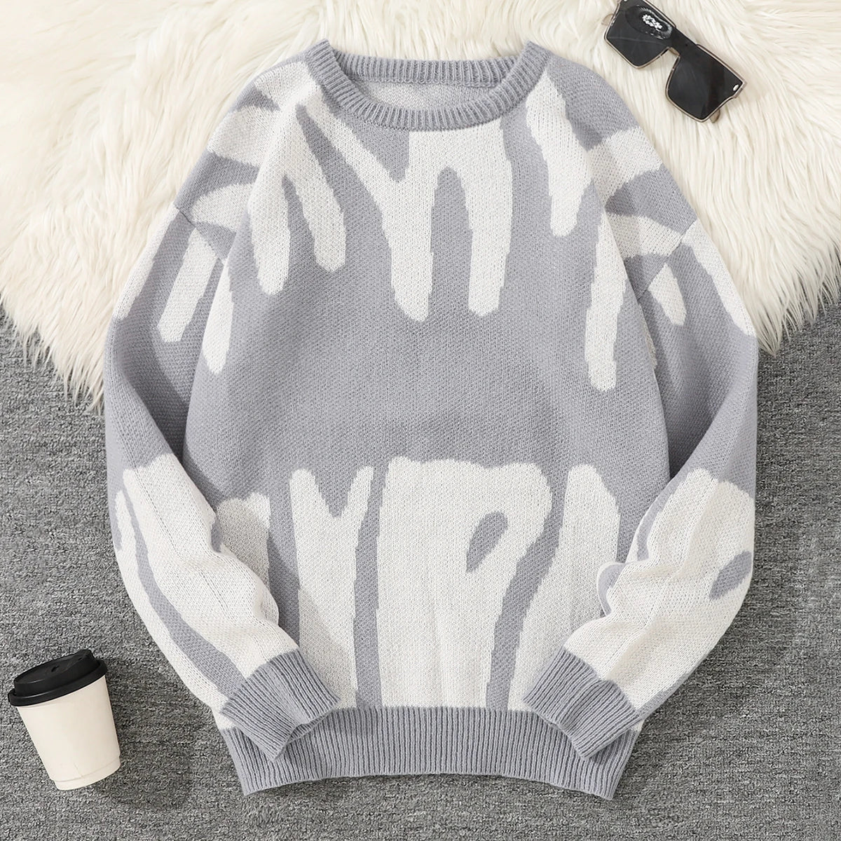 Luvo | Pull pour Homme – Modèle à Col Rond