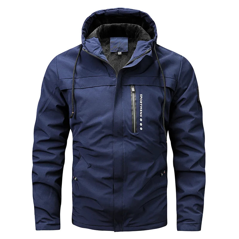 Luvo | Veste matelassée en polaire pour homme – Manches longues