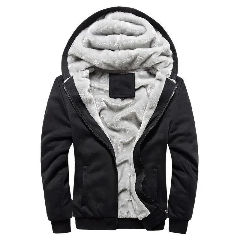 Luvo | Veste polaire matelassée pour homme – Avec capuche