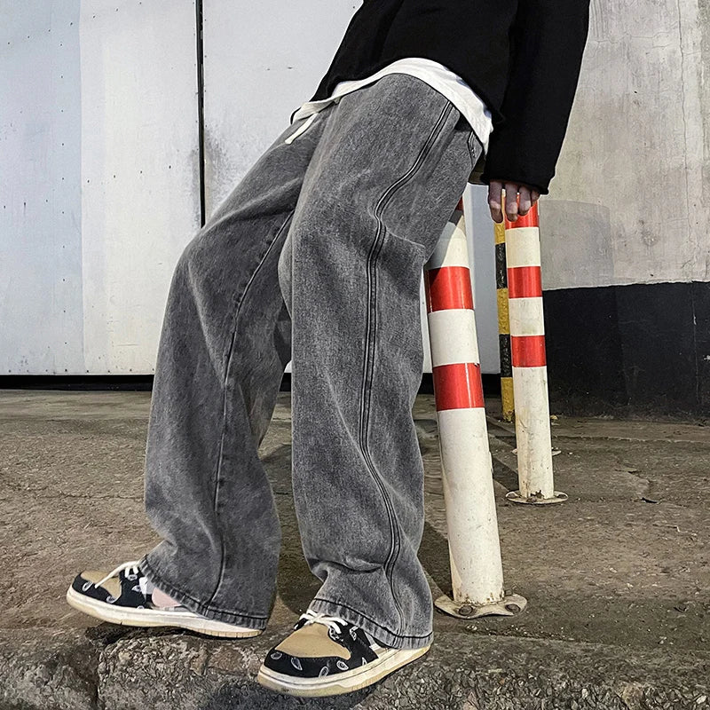 Luvo | Jean Baggy pour Homme - Style Streetwear