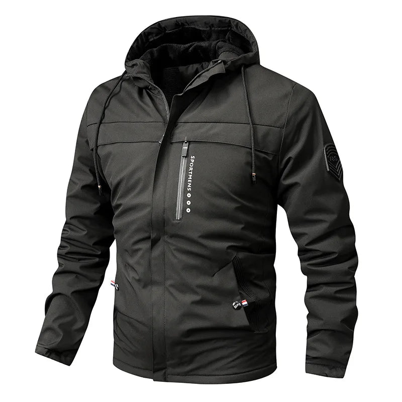 Luvo | Veste matelassée en polaire pour homme – Manches longues