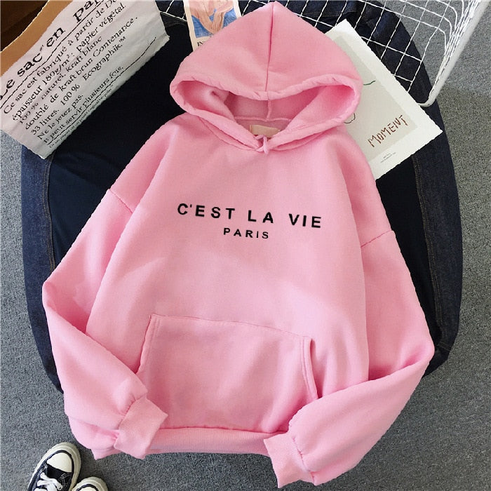 Luvo | Sweat à Capuche Oversize pour Femme avec Imprimés