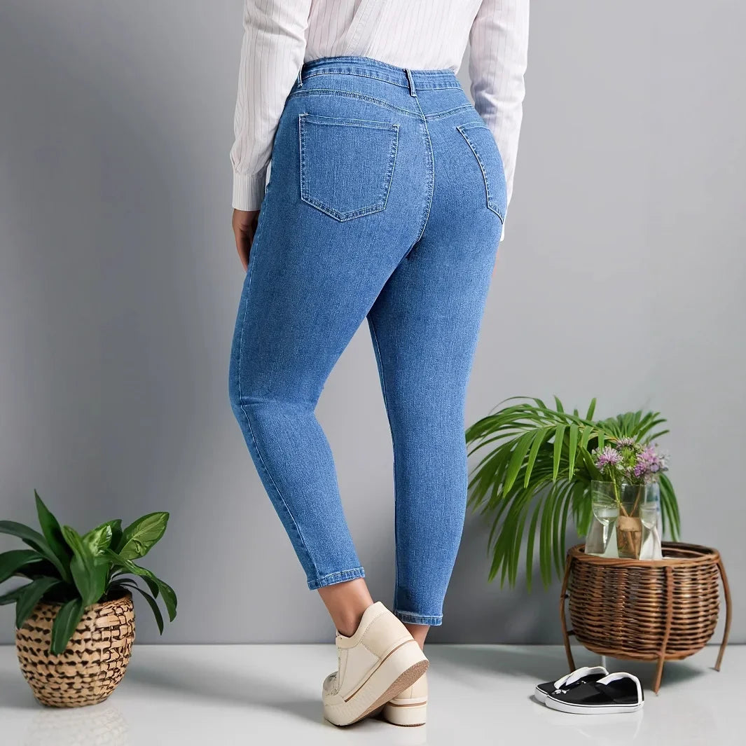 Luvo | Jean Mom pour Femme – Coupe Ajustée