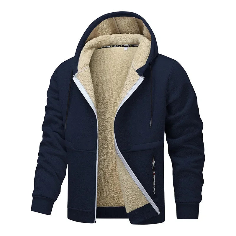 Luvo | Veste polaire décontractée pour homme – Hiver