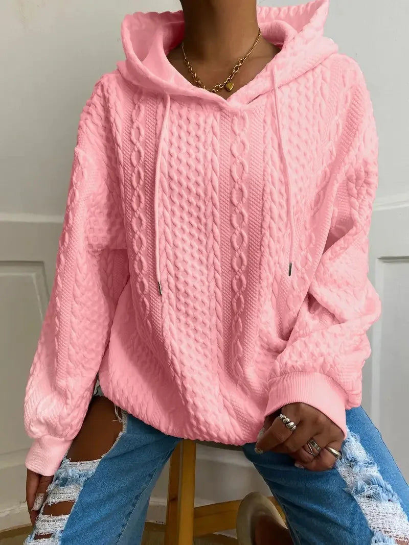 Luvo | Sweatshirt d’Hiver pour Femme à Capuche – Manches Longues