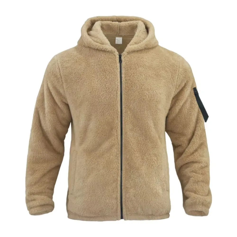 Luvo | Veste polaire à capuche pour homme – Hiver