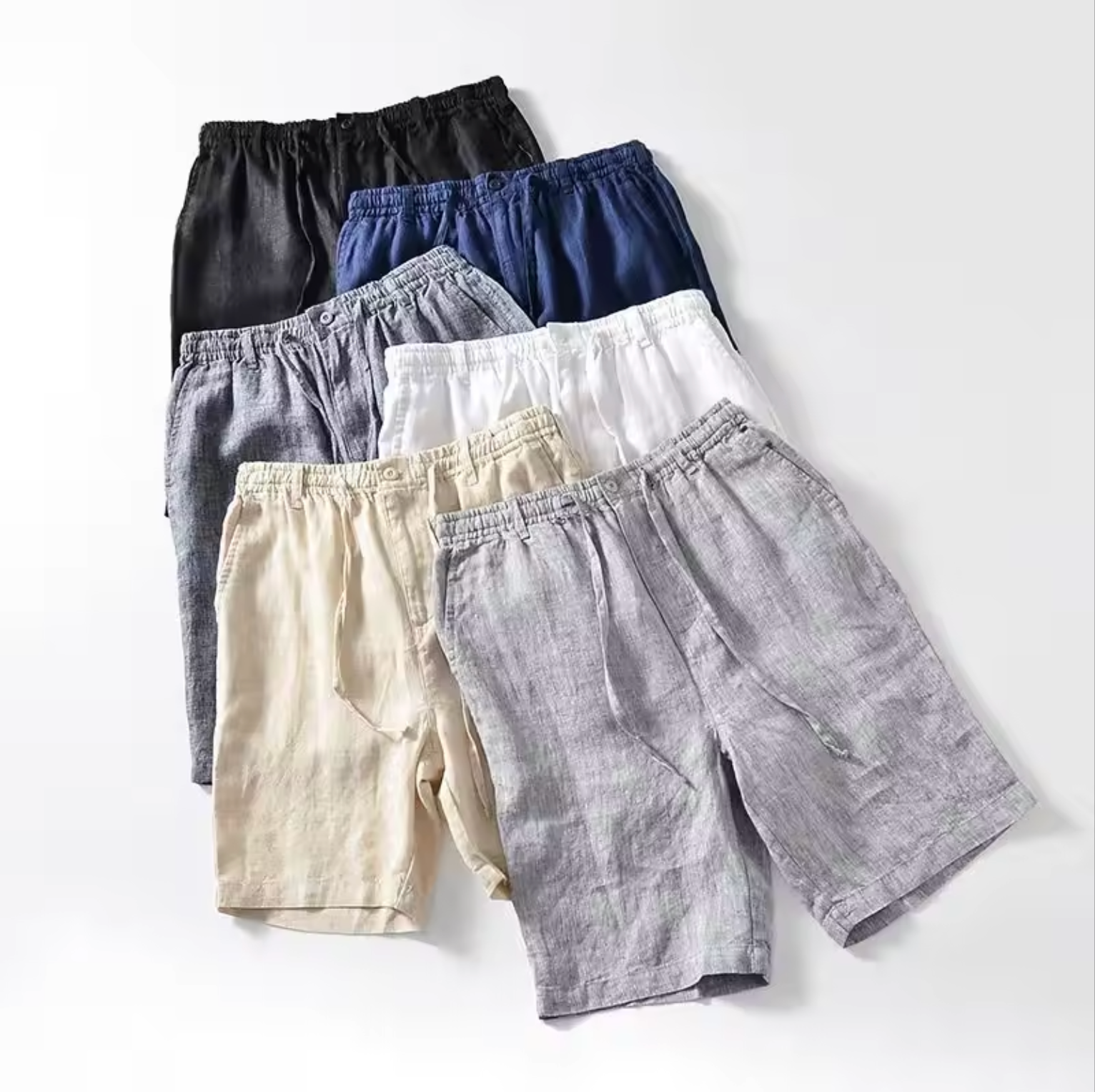 Luvo | Short en Lin – Aéré & Tendance