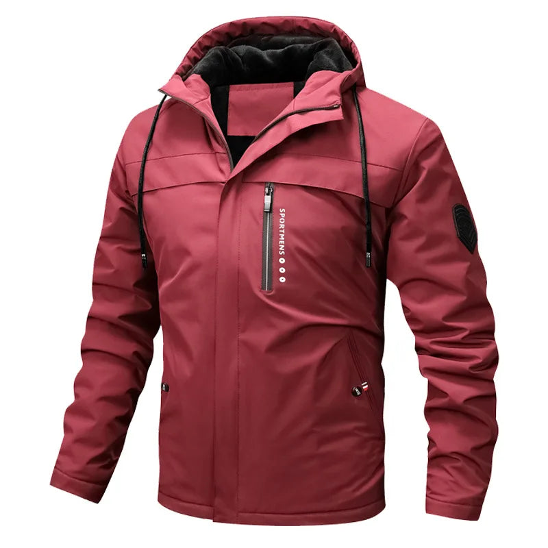 Luvo | Veste matelassée en polaire pour homme – Manches longues