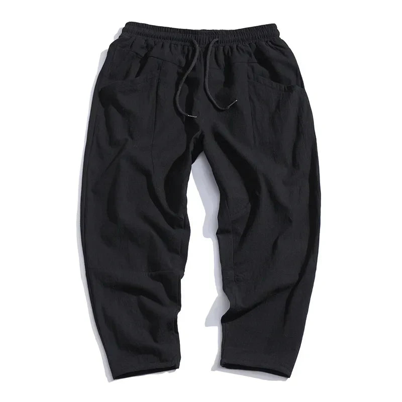 Luvo | Pantalon Court en Lin pour Homme