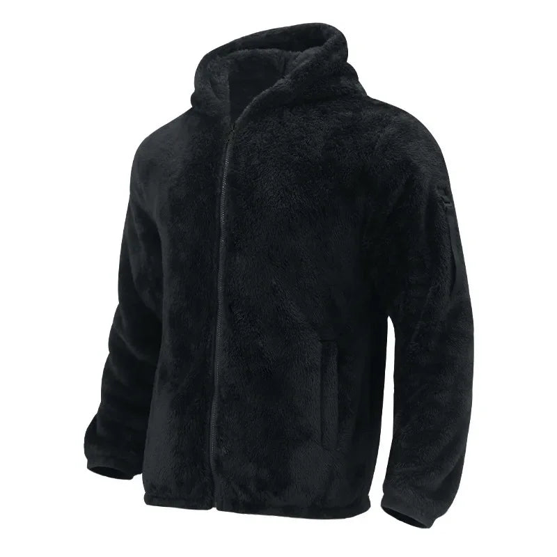 Luvo | Veste polaire à capuche pour homme – Hiver