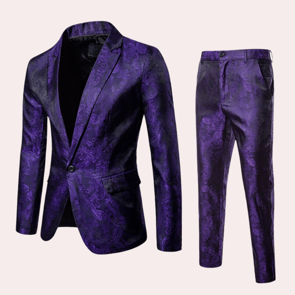 Luvo | Costume Deux Pièces pour Homme – Blazer et Pantalon pour Invité de Mariage