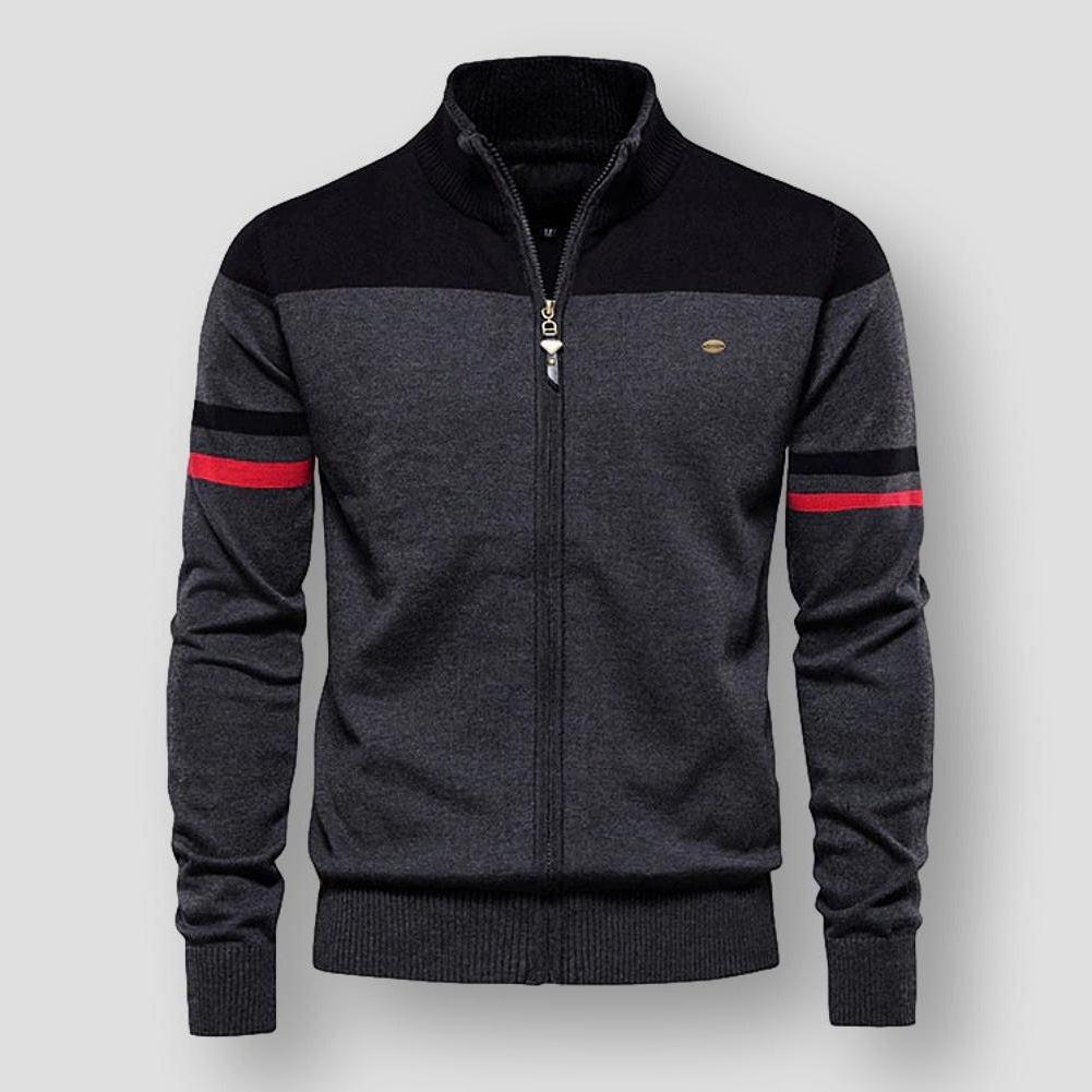 Luvo | Gilet Rétro pour Homme – Avec Boutons et Bords Côtelés
