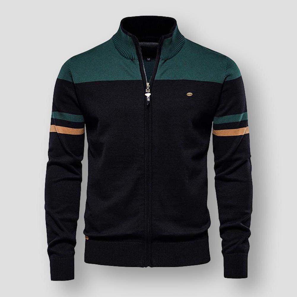 Luvo | Gilet Rétro pour Homme – Avec Boutons et Bords Côtelés
