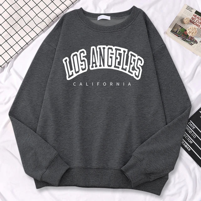 Luvo | Sweatshirt pour Femme à Col Rond – Oversize