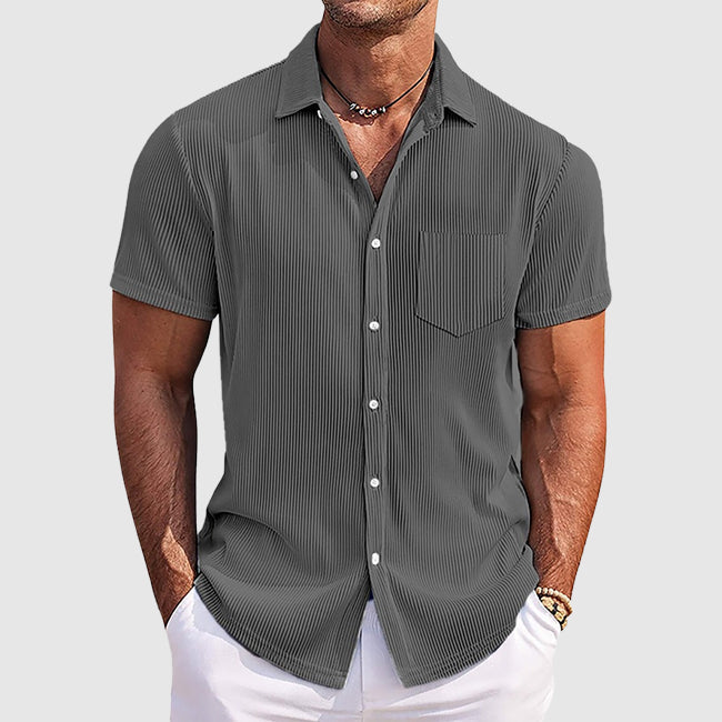 Luvo | Chemise d’Été pour Homme – Élégante, Respirante et Rayée