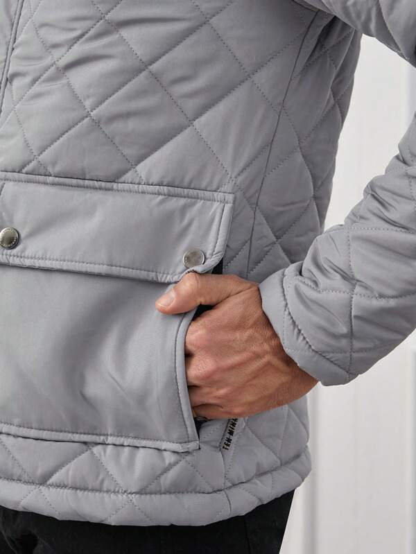 Luvo | Veste d’hiver matelassée pour homme – Manches longues