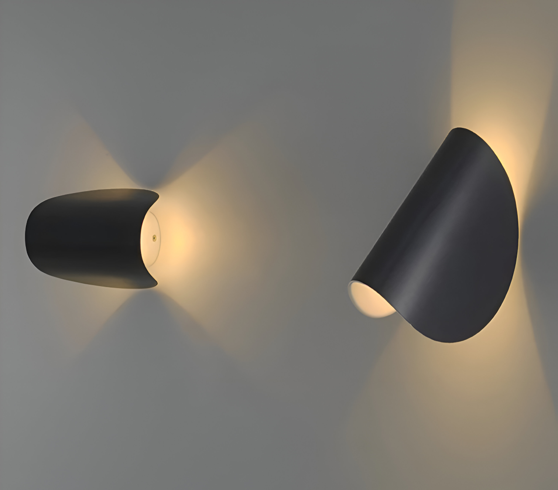 Luvo | Applique Murale Twist – Design Métal Orientable