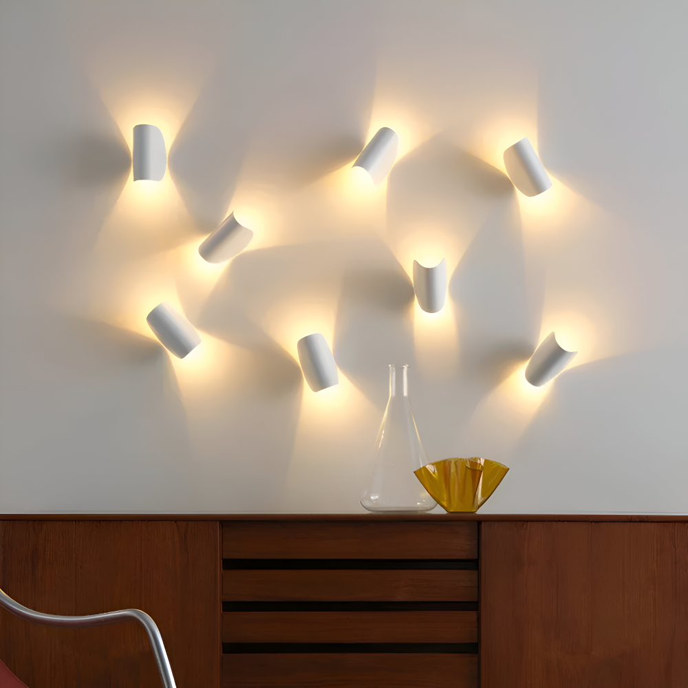 Luvo | Applique Murale Twist – Design Métal Orientable