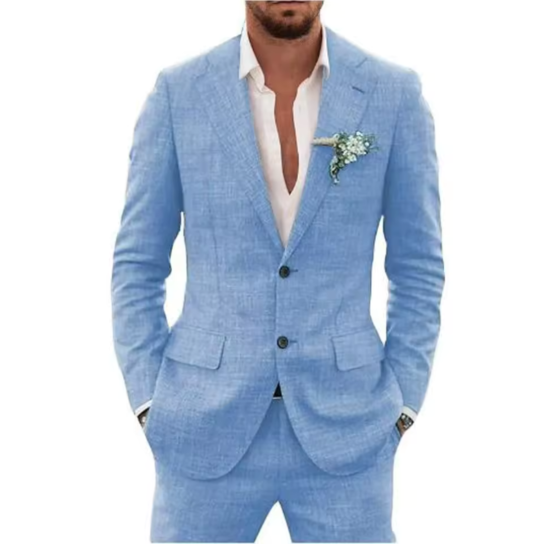 Luvo | Costume d'Été pour Homme – Coupe Slim Deux Pièces