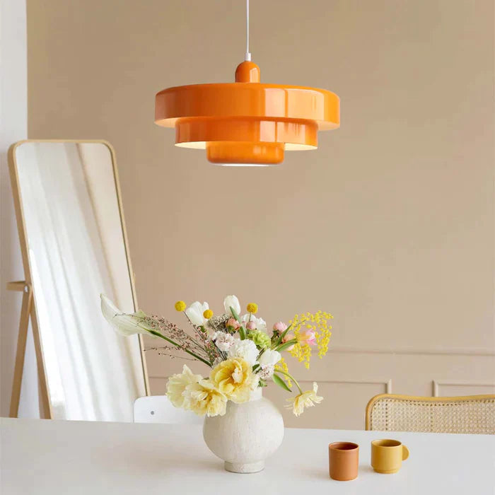 Luvo Retro Three-Tier Iron Pendant Light