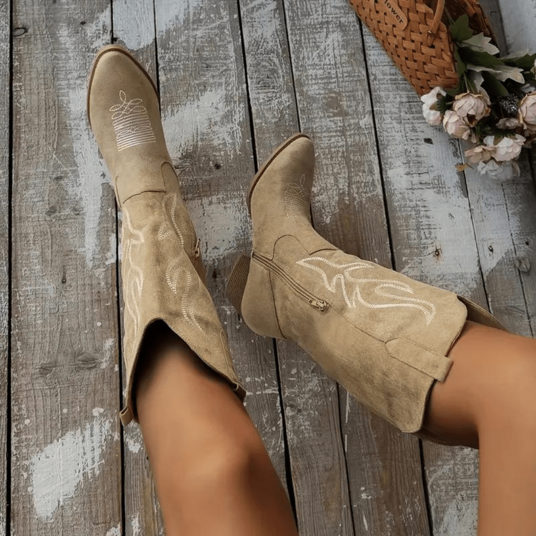 Luvo | Bottes Cowboy pour Femme – Style Western