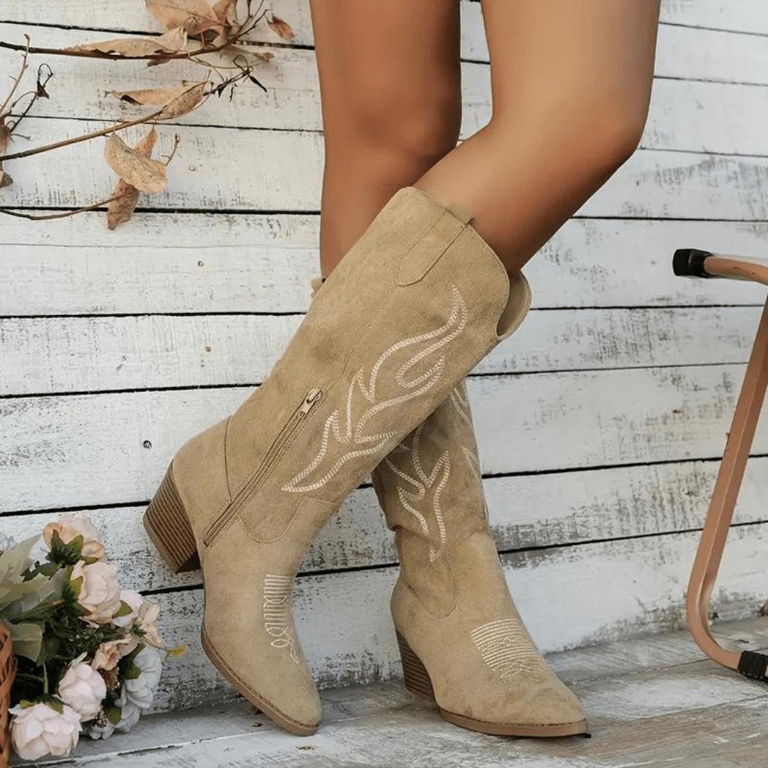 Luvo | Bottes Cowboy pour Femme – Style Western
