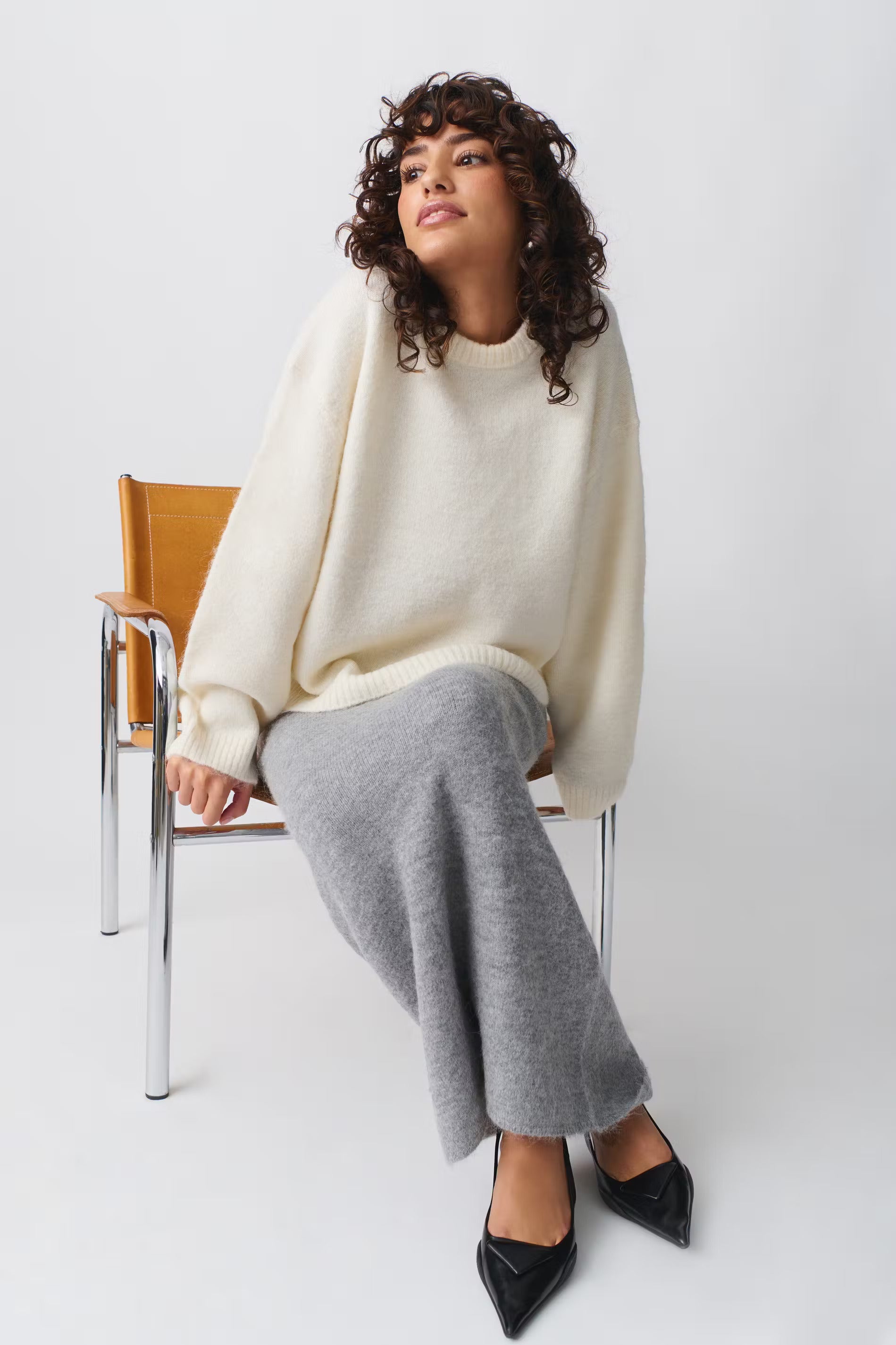 Luvo | Pull Oversize Femme – Tricot Doux et pour l’Automne et l’Hiver