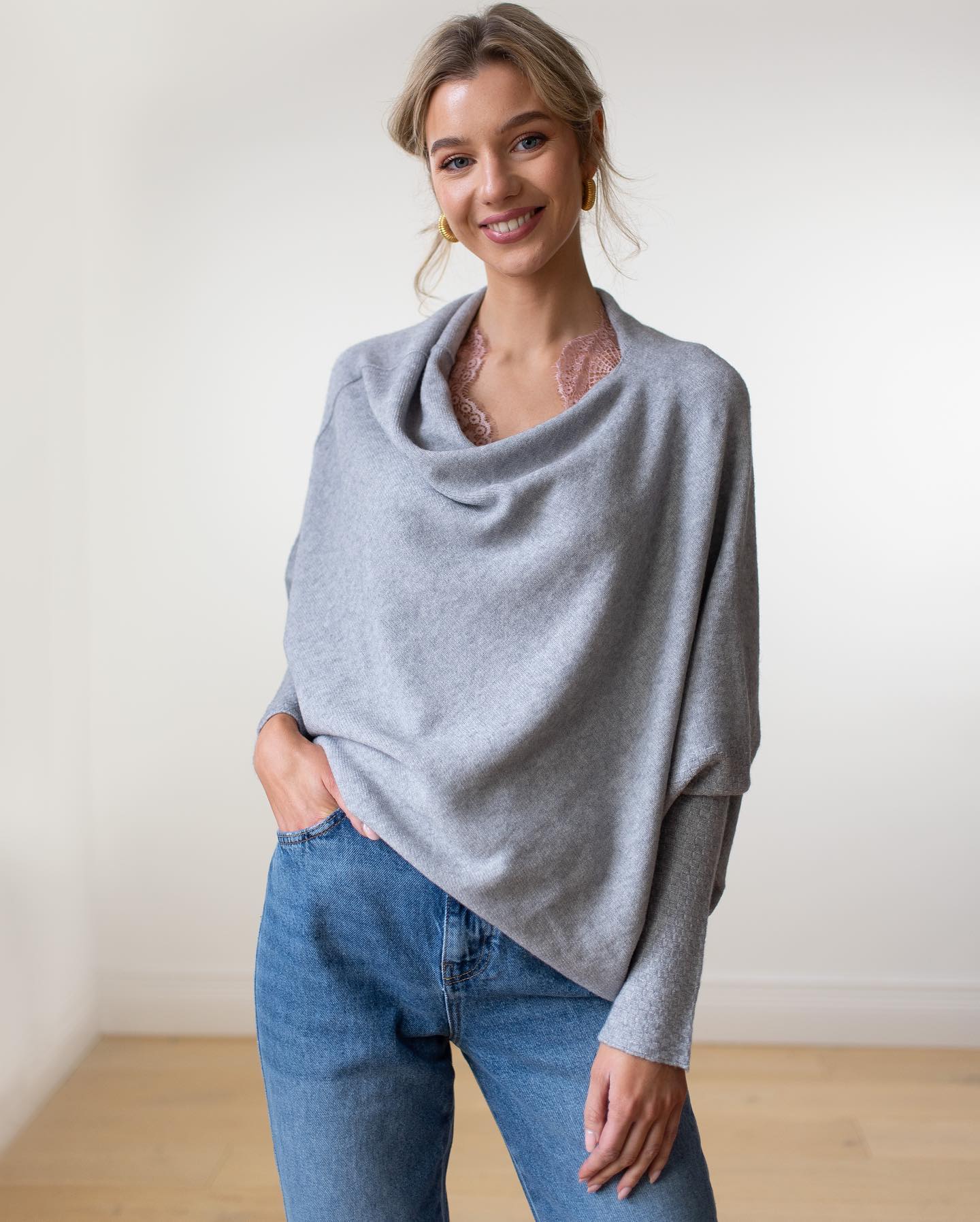 Luvo | Pull à Épaules Dénudées pour Femme – Coupe Ample