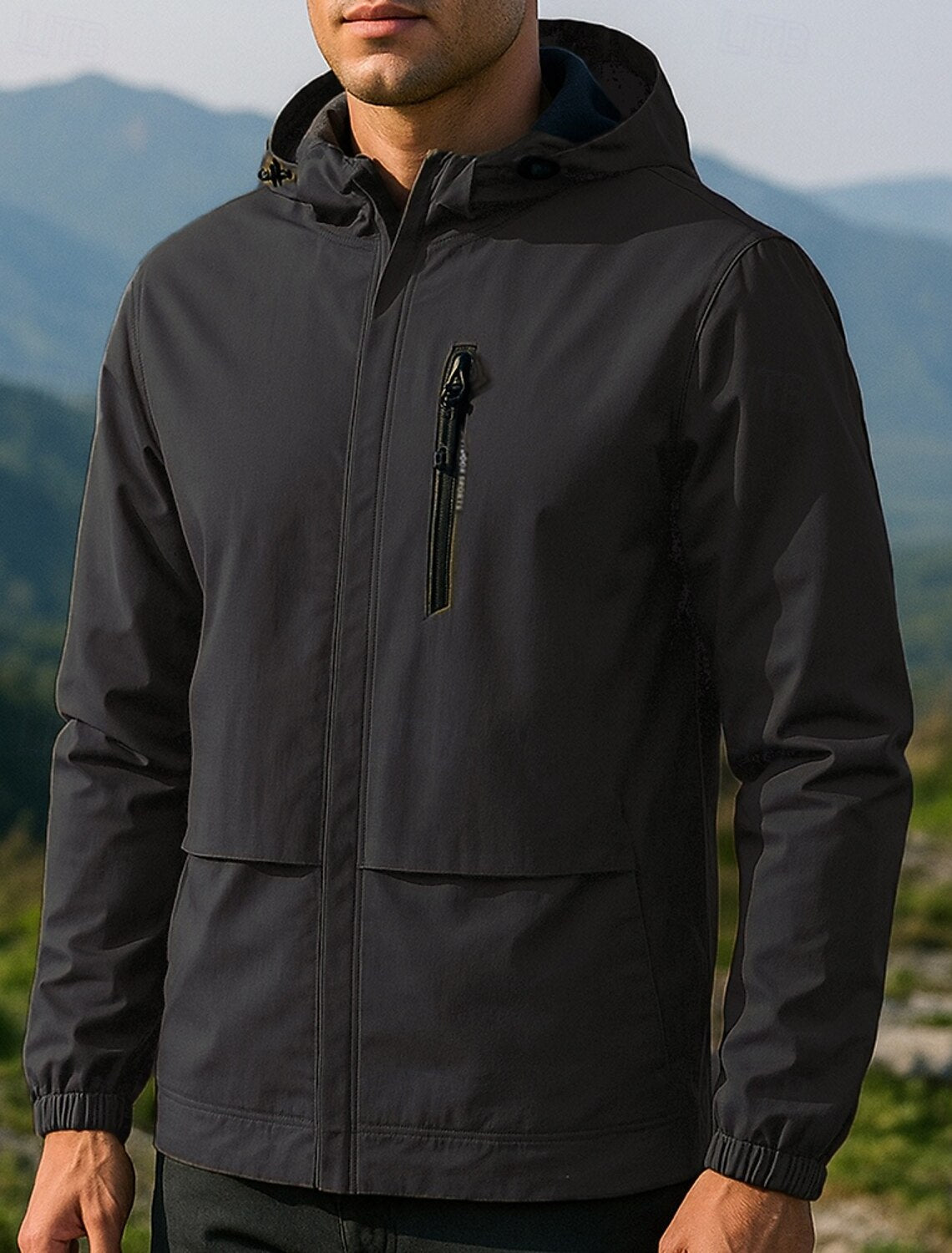 Luvo | Veste d’extérieur pour Homme – Avec Fermeture Éclair et Poches