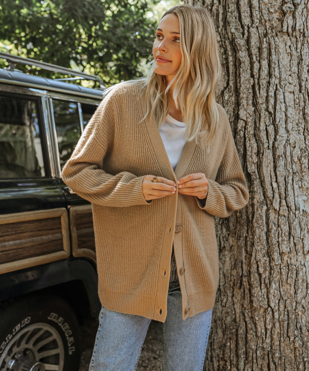 Luvo | Long Cardigan pour Femme – Modèle Ouvert