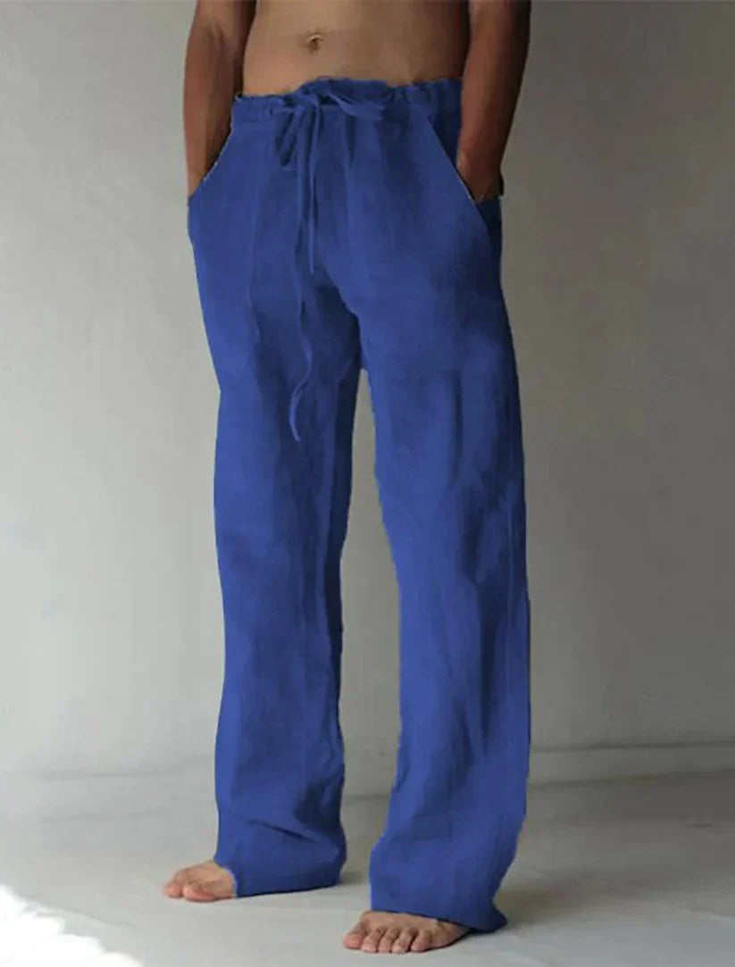 Luvo | Pantalon Large en Lin – Respirant & Confortable