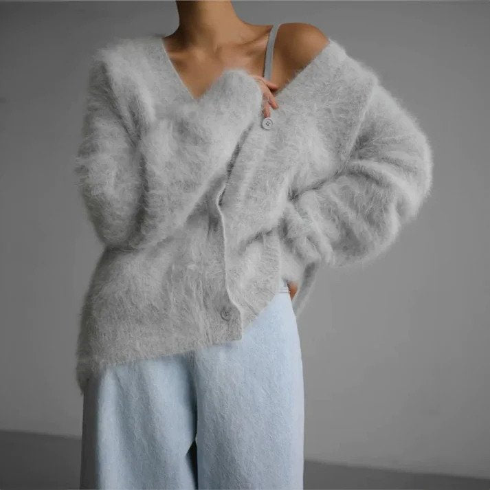 Luvo | Gilet en Maille Confortable pour Femme – Manches Longues
