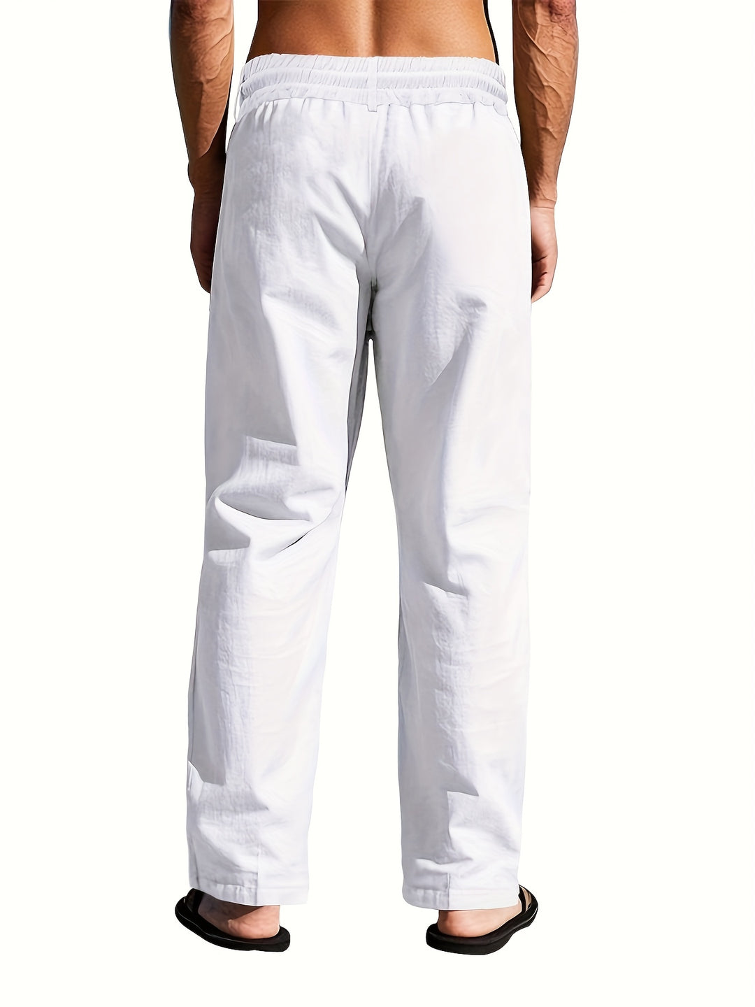 Luvo | Pantalon en Lin Décontracté pour Homme – Respirant et Confortable