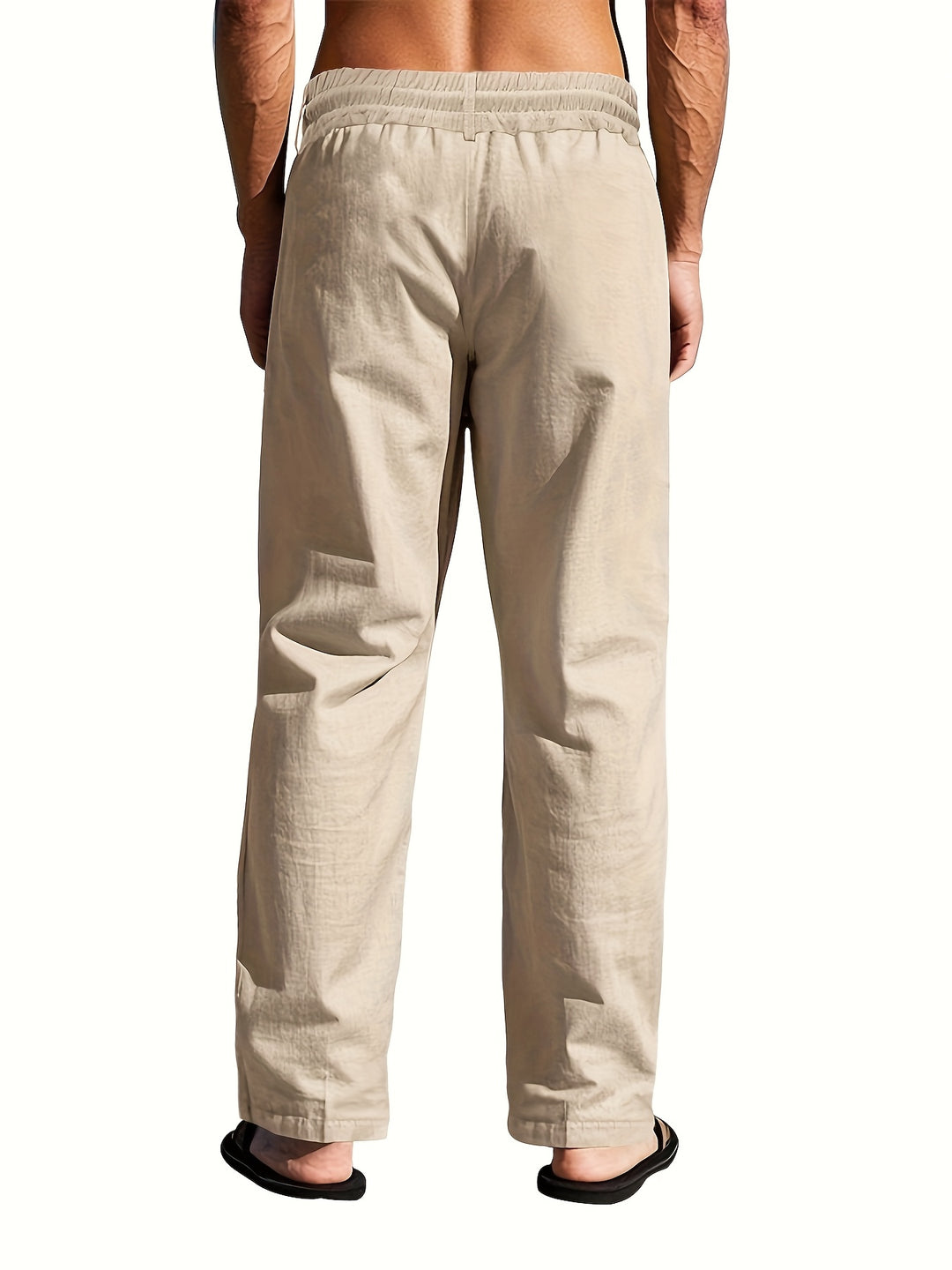 Luvo | Pantalon en Lin Décontracté pour Homme – Respirant et Confortable