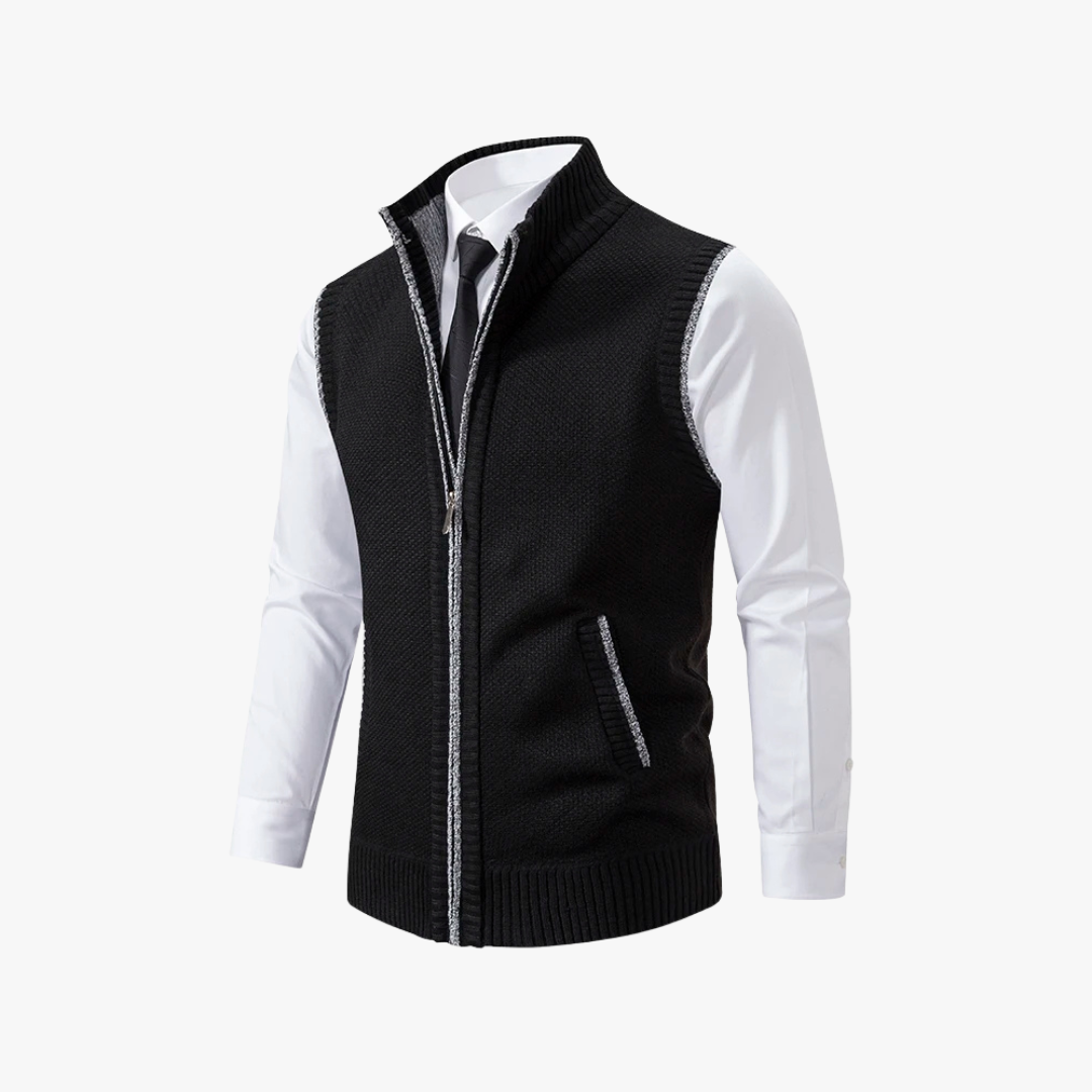 Luvo | Gilet pour Homme avec Fermeture Éclair
