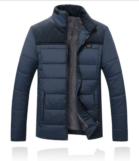 Luvo | Veste d’hiver matelassée pour homme – Col montant