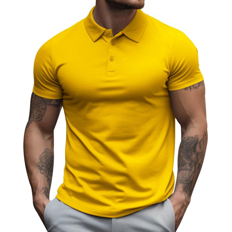 Luvo | Polo Classique Homme – Manches Courtes & Couleurs Unies