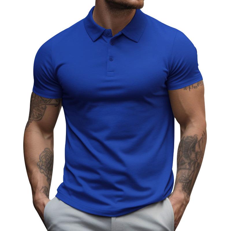 Luvo | Polo Classique Homme – Manches Courtes & Couleurs Unies