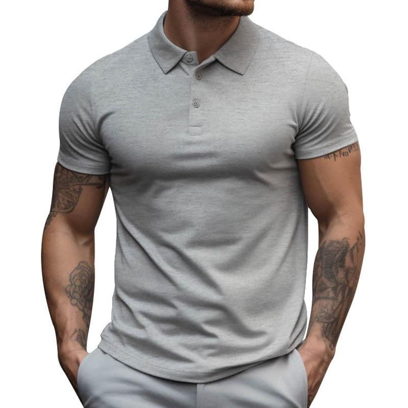 Luvo | Polo Classique Homme – Manches Courtes & Couleurs Unies
