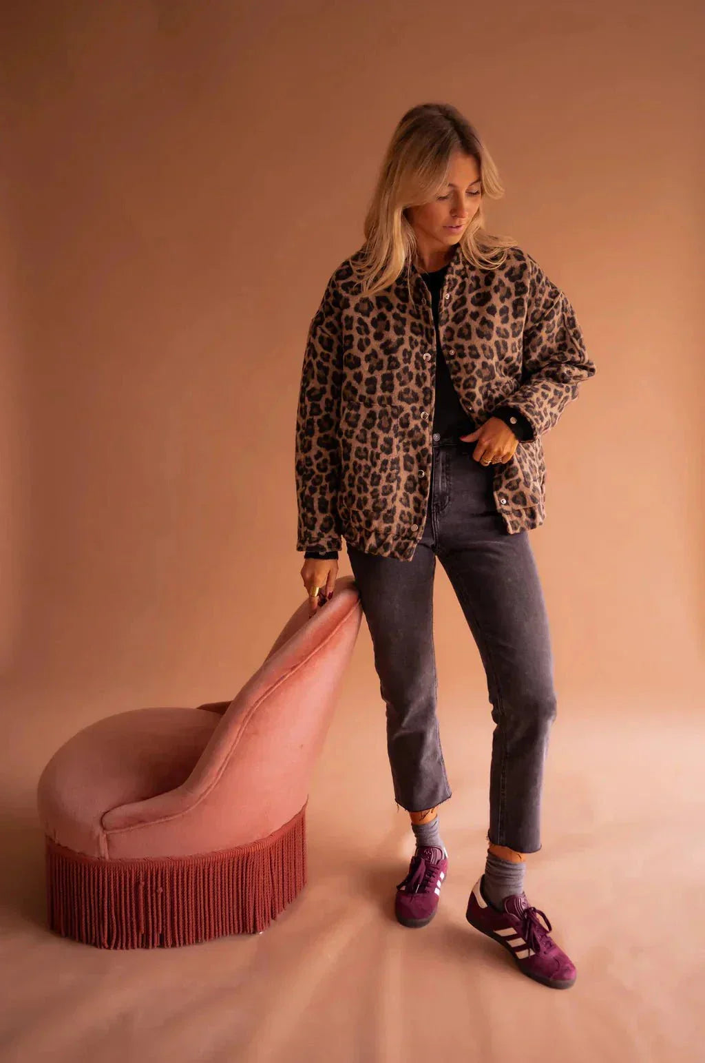 Luvo | Veste Léopard pour Femme – Hiver