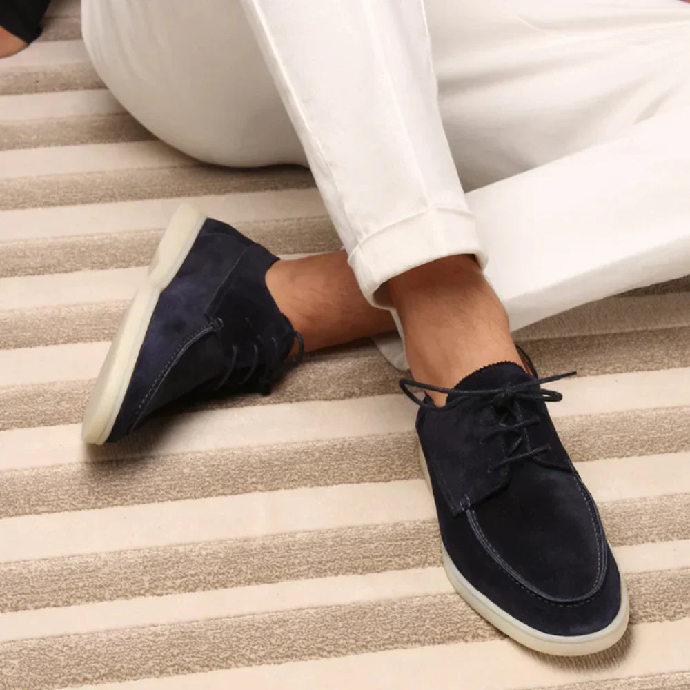Luvo | Mocassins pour Homme à Enfiler avec Semelle Plate