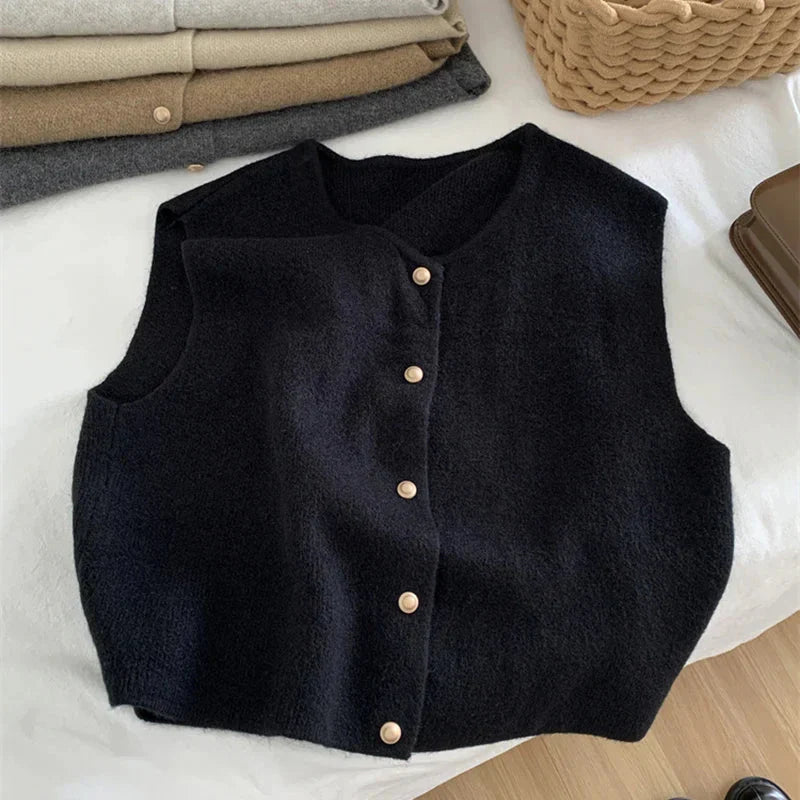 Luvo | Gilet Élégant pour Femme – Court