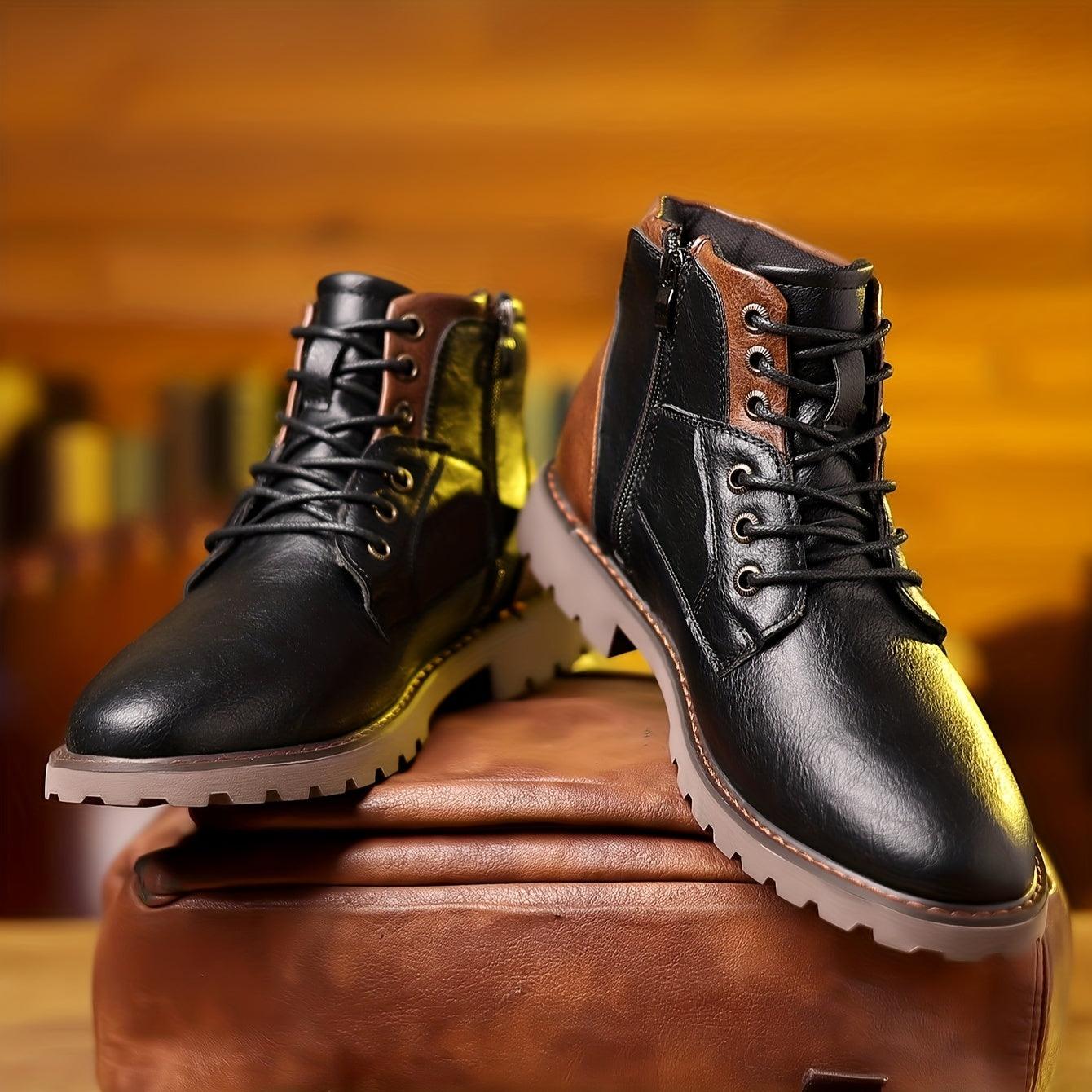 Luvo | Bottines Habillées à Fermeture Éclair pour Homme