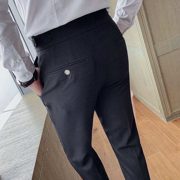 Luvo | Pantalon Élégant pour Homme au Style Britannique