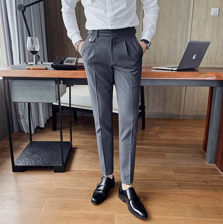 Luvo | Pantalon Élégant pour Homme au Style Britannique